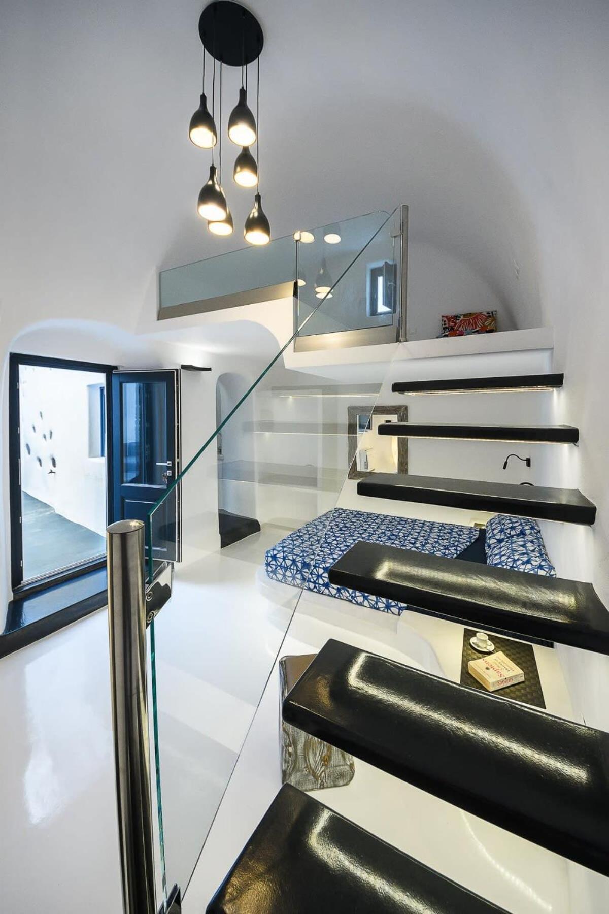 Apartament Santorini Traditional Apt With Private Hot Tub Fira  Zewnętrze zdjęcie